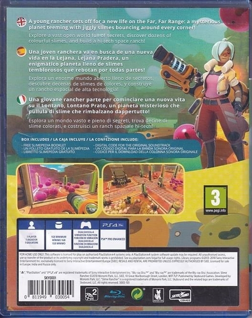 Slime Rancher - PS4 (B Grade) (Genbrug)